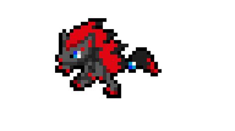 Pixilart Pixel Sprite Zoroark By Anonymous