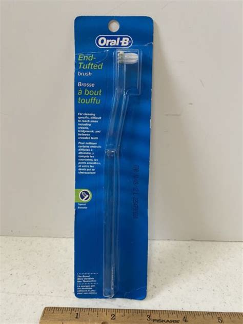 Oral B End Tufted Denture Toothbrush 1 Count Pack Of 6 For Sale Online Ebay