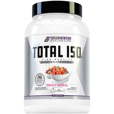 TOTAL ISO PROTEIN POWDER | Protein, Whey protein isolate, Isolate protein