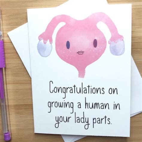 Pregnancy Funny Funny Expecting Card Pregnancy Announcement Etsy UK