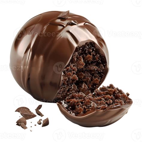 Chocolate Balls On Transparent Background 45764536 Png