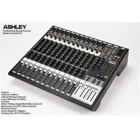 Jual Mixer Ashley Excellent12 Original Excellent 12 Channel Best Seller