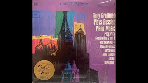 Gary Graffman Plays Russian Piano Music Sergei Prokofiev Sergei