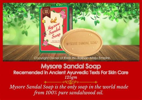 Mysore Sandal Soap 125gmbuy 1 Free 1 Made From 100 Pure Sandalwood