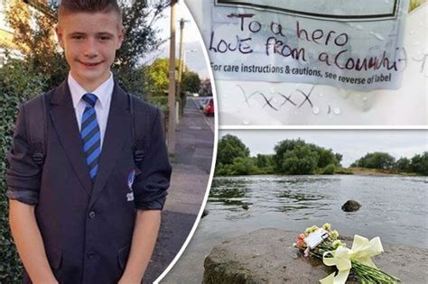 Tributes Rush In For Hero Lad 12 Who Drowned In River Trying To