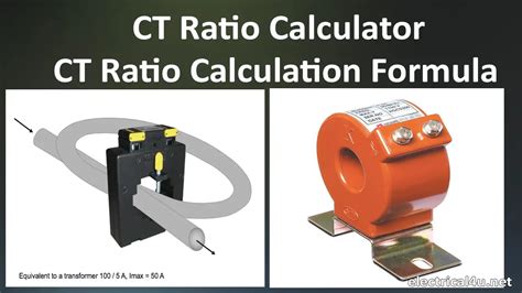 Ct Ratio Calculator And Ct Ratio Calculation Formula Electrical4u