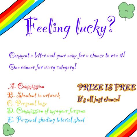 Raffle! by yahooletsdrawstuff on DeviantArt