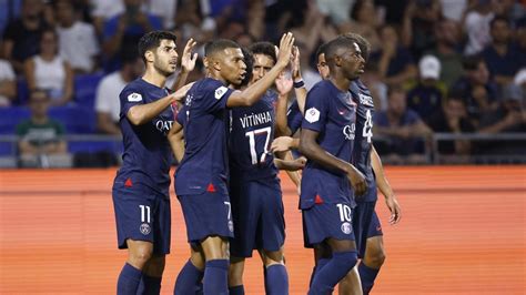 5e journée de Ligue 1 PSG Nice Rennes Lille OM Toulouse A quelle