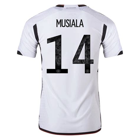 Musiala Germany Home Authentic Jersey World Cup Gogoalshop