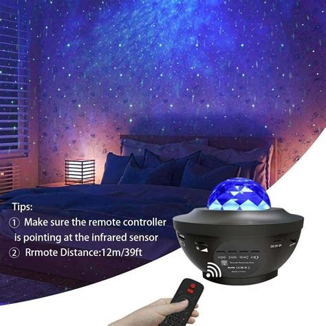 Supermallb Led Star Galaxy Projector Colorful Starry Sky Night Light