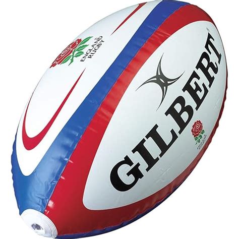 Gilbert England Inflatable Rugby Ball 60cm Uk Sports