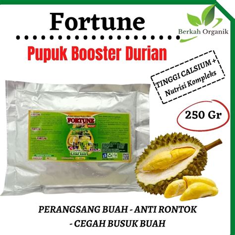 Jual Pupuk Booster Buah Durian Berbuah Diluar Musim Pupuk Durian Baru