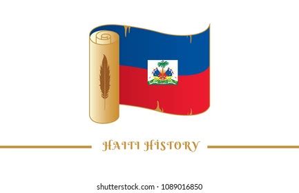 Haiti Flag Haiti History Stock Vector (Royalty Free) 1089016850 ...