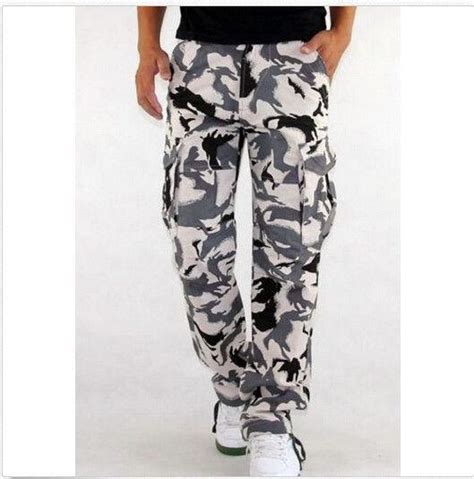 Snow Camo Cargo Pants