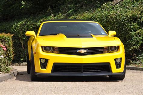 Camaro ZL1 supercharged convertible in Yellow #ZL1 #camaro | Camaro ...