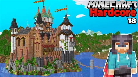 I Built A Mud Brick Castle In Hardcore Minecraft 1 19 Survival Lets