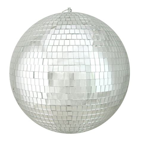 Northlight 12 Mirrored Glass Disco Ball Christmas Ornament Silver