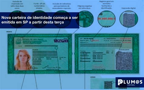 Nova Carteira De Identidade Começa A Ser Emitida Em Sp A Partir Desta Terça