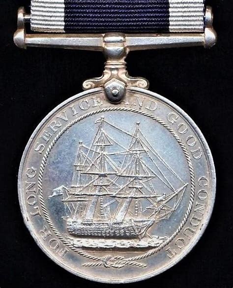 Aberdeen Medals Naval Long Service And Good Conduct Medal Gv