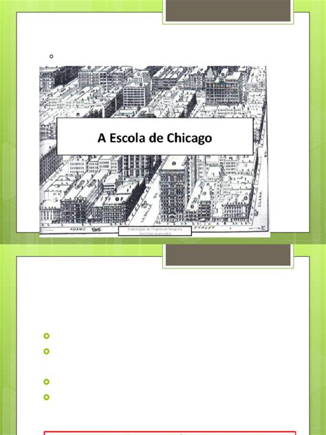 Escola De Chicago Sociologia - Sociologia Urbana: Escola de Chicago e Crítica | PDF | Sociologia | Science