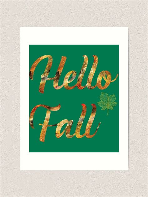 "Hello Fall PNG, Fall PNG, Instant Digital Download, Hello Fall Clip ...