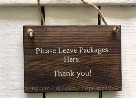 Outdoor Deliveries Sign Please Leave Packages Inside Porch Etsy Uk