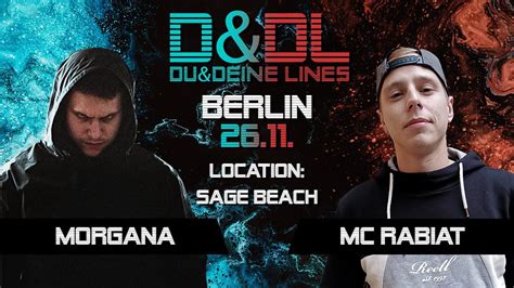 MC Rabiat Vs Morgana Battle Berlin Sage Beach 26 11 2022 YouTube