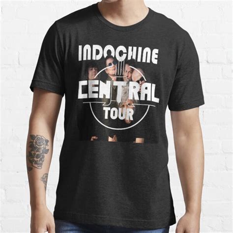 Indochine Central Tour T Shirt For Sale By Poucepouce Redbubble