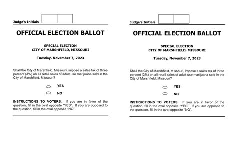 Sample Ballots Check Out Whats On The Ballot In November 2023 In Missouri