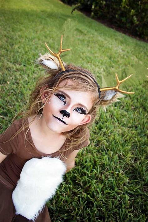 Cute Deer Costume Makeup Saubhaya Makeup