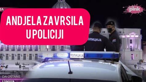 ANĐELA ZAVRŠILA U POLICIJI Zadrugarka snimljena u odseku za SUZBIJANJE