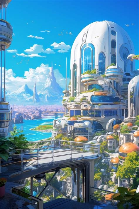 Pin By Jkrh On Fantasy Landscape Futuristic City City Art