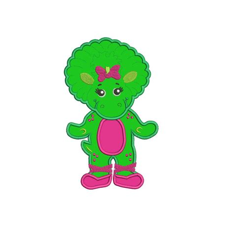 Baby Bop From Barney Applique Design