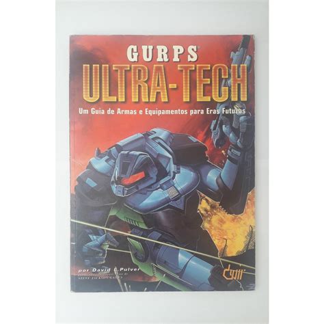 Gurps Ultra Tech M Dulo Livro De Rpg De David L Pulver Steve