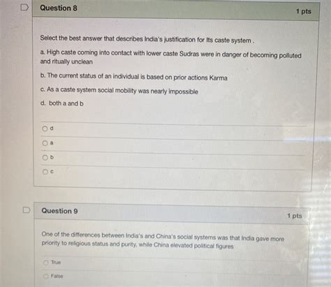 Which Best Describes The Caste System In India