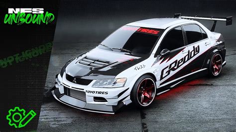 NFS Unbound Customization Mitsubishi Lancer Evolution IX 07 YouTube