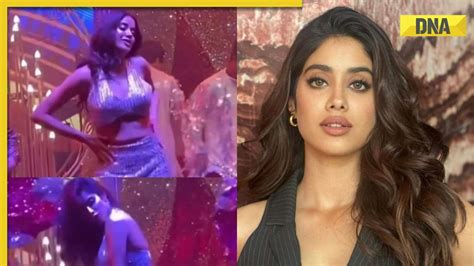 Janhvi Kapoor Burns The Floor With Her Sizzling Dance Moves Fans Say