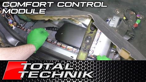 How To Remove Comfort Control Module Ecu Audi A S Rs C