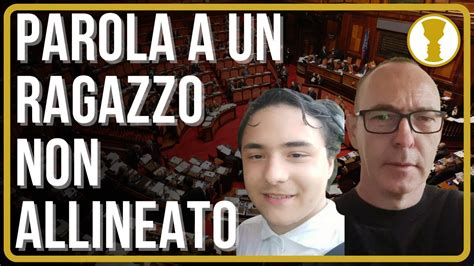 A Me 16enne Il Mainstream Non Mi Frega Pietro Minute Martino Nicoletti Youtube