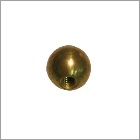 Solid Brass Ball 1 2 Foot Franklin Art Glass