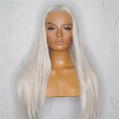 Sloan Silver White Blonde Lace Front Wig Milk And Honey Milk And Honey Wigs