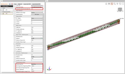 Prestressing In Detail Post Tensioned Tendons Idea Statica