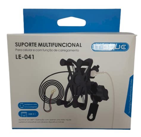 Suporte Multifuncional Completo LE 041 It Blue Melhor De Comprar