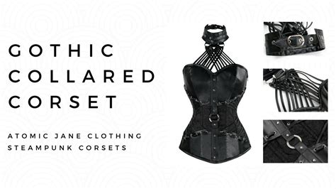 Must Have Steel Boned Gothic Collared Corsets You Can Get Online