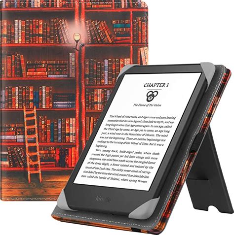 Hgwalp Universal Case For Ereaders Folio Leather Stand Cover