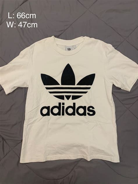 Adidas White T-shirt, Men's Fashion, Tops & Sets, Tshirts & Polo Shirts ...