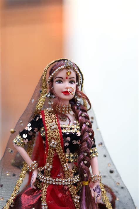 Gorgeous Bridal Barbie Doll Indian Wedding D Cor Home D Cor Intricate