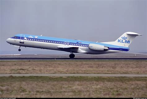 PH KLG KLM Royal Dutch Airlines Fokker 100 F28 Mark 0100 Photo By