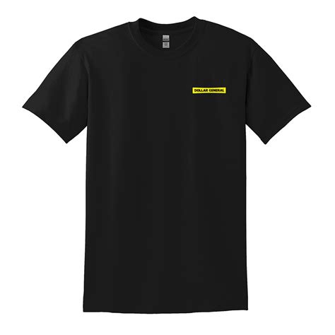 Dollar General Employee Tees Mens Blended Short Sleeve Tee