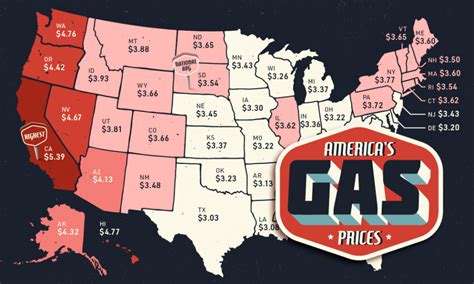 Mapped: Gas Prices in Every U.S. State